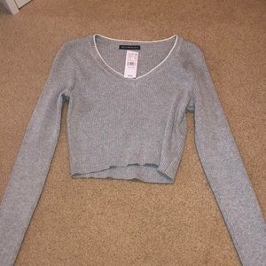 Grey never worn brandy long sleeve
